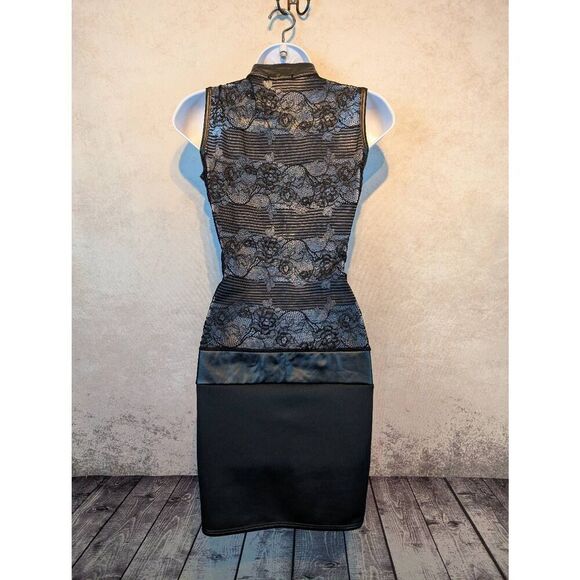 Metrofive Sheer back, low-cut mini dress. Small - Picture 4 of 6